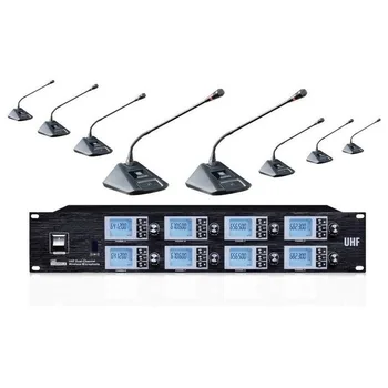 Bolymic Professional Microphone System Headset Lavalier Conference Microphone 4 Channel Wireless Mics System
Bolymic Professional Microphone System Headset Lavalier Conference Microphone 4 Channel Wireless Mics System