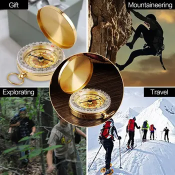 Forest Survival Outdoor Portable Pocket Watch Style Mini Compass Camp Equipment Survive outdoor Keychain Multi tools
Forest Survival Outdoor Portable Pocket Watch Style Mini Compass Camp Equipment Survive outdoor Keychain Multi tools