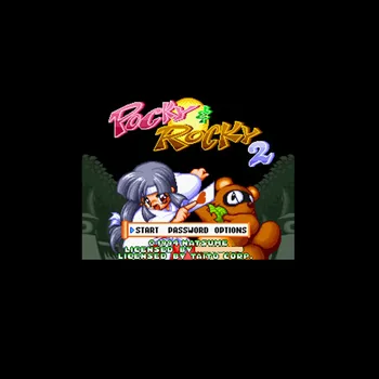 Pocky & Rocky 2 16 bit Big Gray Game Card For USA NTSC Game Player
Pocky & Rocky 2 16 bit Big Gray Game Card For USA NTSC Game Player