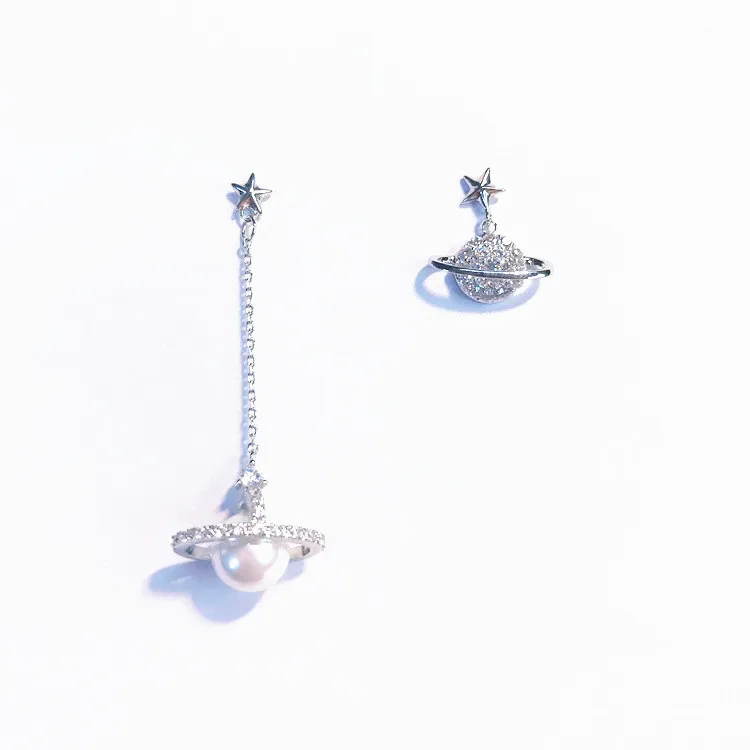 New Delicate Saturn Shape Cute Star AB Earrings For Women Shining Zircon Micro Paved Drop Earings Fashion Ear Accessories Gifts
New Delicate Saturn Shape Cute Star AB Earrings For Women Shining Zircon Micro Paved Drop Earings Fashion Ear Accessories Gifts