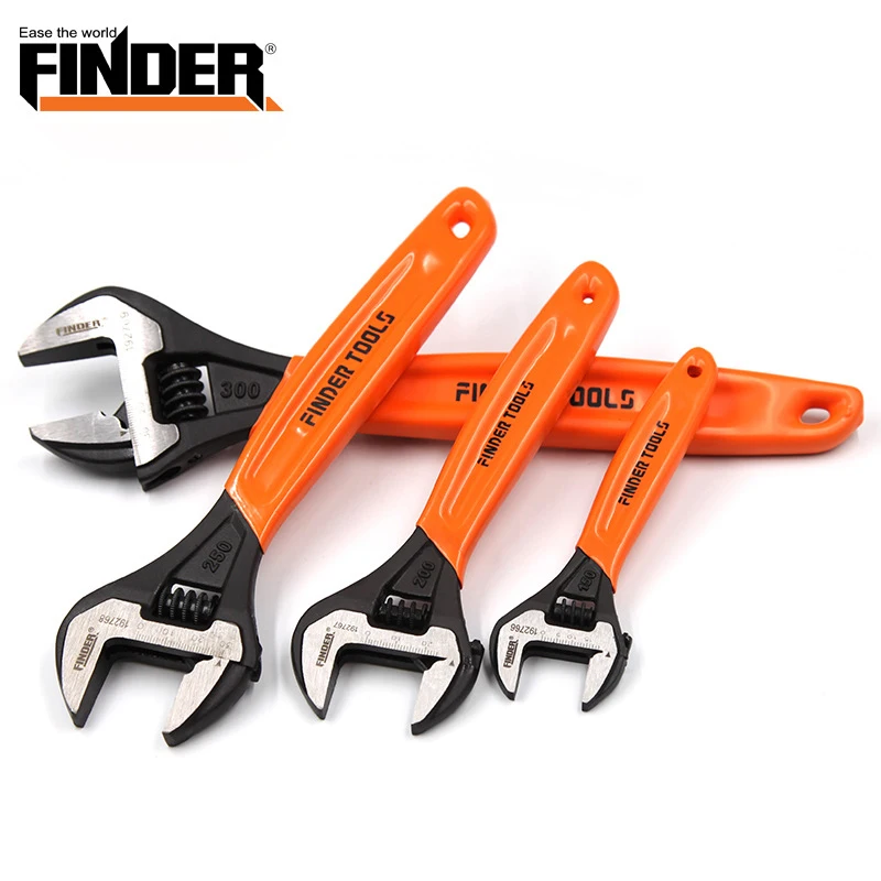Anti-slide Universal Monkey Wrench Adjustable Spanner Adjust Wrenches With high-carbon steel Key Hand tools
Anti-slide Universal Monkey Wrench Adjustable Spanner Adjust Wrenches With high-carbon steel Key Hand tools
