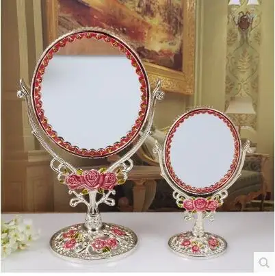 1:2 magnifying vintage double-face table desktop retro metal makeup cosmetic mirror large 332C
1:2 magnifying vintage double-face table desktop retro metal makeup cosmetic mirror large 332C
