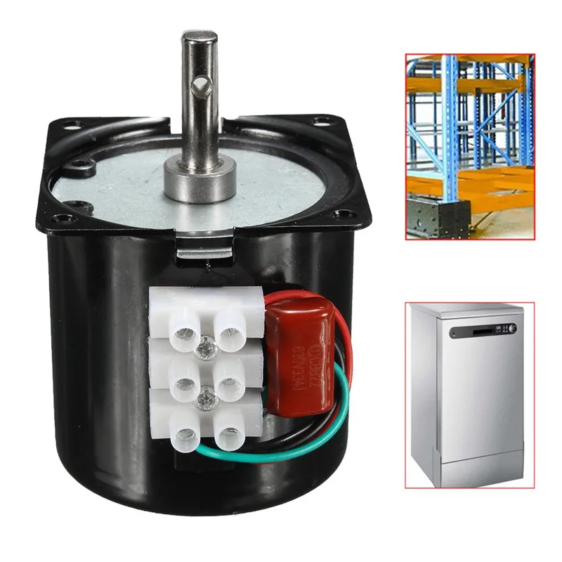 60KTYZ 220V AC 14W Permanent Magnetic Magnet Electric Synchronous Motor Gear 50Hz 15r/min Totally Enclosed Low Speed Motor
60KTYZ 220V AC 14W Permanent Magnetic Magnet Electric Synchronous Motor Gear 50Hz 15r/min Totally Enclosed Low Speed Motor