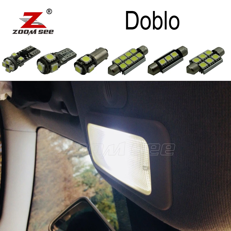 7pc x Nice Error Free LED lamp Interior Dome lights kit For 2000-2017 Fiat Doblo Map Dome Trunk bulb
7pc x Nice Error Free LED lamp Interior Dome lights kit For 2000-2017 Fiat Doblo Map Dome Trunk bulb