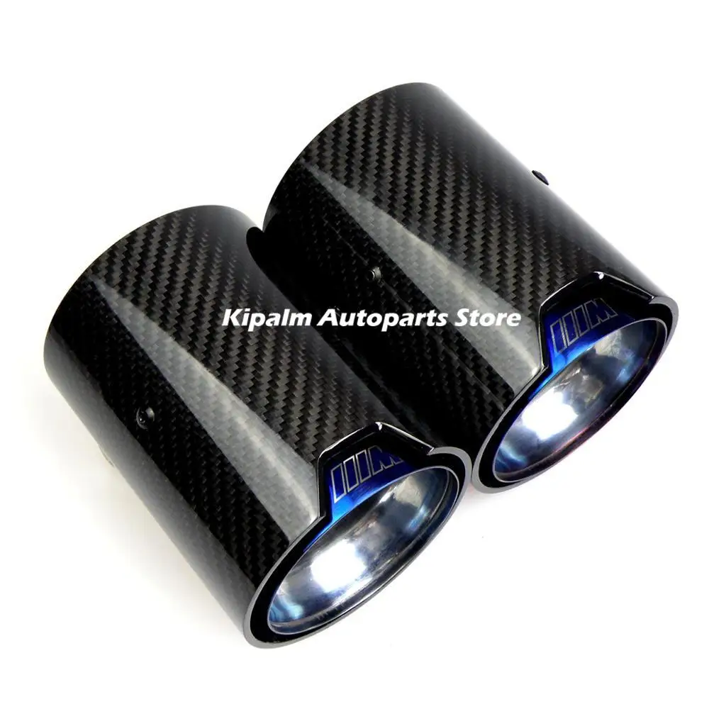 2PCS Real Carbon Fiber Blue Exhaust Pipe Muffler tip For BMW M Performance Exhaust M2 F87 M3 F80 M4 F82 F83 M5 F10 M6 F12 F13
2PCS Real Carbon Fiber Blue Exhaust Pipe Muffler tip For BMW M Performance Exhaust M2 F87 M3 F80 M4 F82 F83 M5 F10 M6 F12 F13