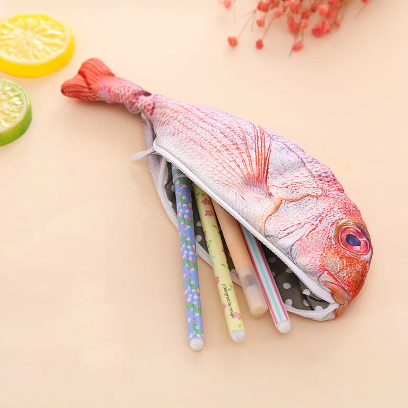 Super Imitation Sea Fish Pencil Case Kid's Statonery Pencilcase Pen Bag Novelty Gifts Creative Fabric Pen Case School Supplies
Super Imitation Sea Fish Pencil Case Kid's Statonery Pencilcase Pen Bag Novelty Gifts Creative Fabric Pen Case School Supplies