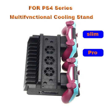 Multifunctional Vertical Cooling Stand for PS4/Slim/Pro Charging Dock with 12pcs Disks Storage
Multifunctional Vertical Cooling Stand for PS4/Slim/Pro Charging Dock with 12pcs Disks Storage