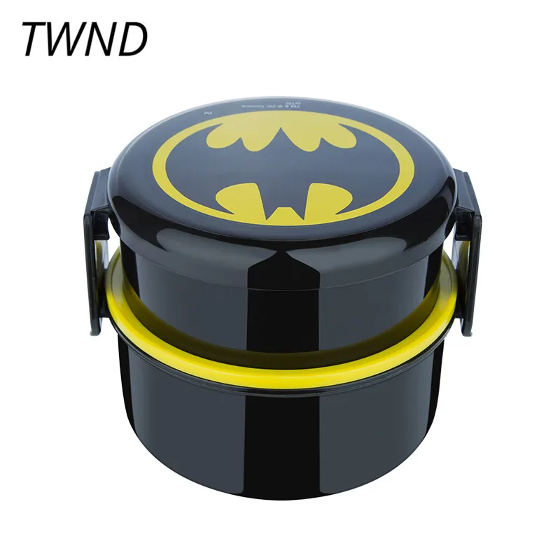 Super Hero batman lunch boxes two layer bento box microwavable food containted cartoon lovely tableware 21
Super Hero batman lunch boxes two layer bento box microwavable food containted cartoon lovely tableware 21