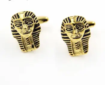 10pairs/lot Vintage Gold Egyptian Pharaoh Cufflinks Ancient Egypt Tutankhamun Cuff Links Men's Jewelry Gift Wholesale
10pairs/lot Vintage Gold Egyptian Pharaoh Cufflinks Ancient Egypt Tutankhamun Cuff Links Men's Jewelry Gift Wholesale