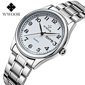Luxury Brand wwoor Watch Men Date Watch Quartz Designer Waterproof Watch Business Men Vintage Retro Wrist Watch for Men Gift Box
Luxury Brand wwoor Watch Men Date Watch Quartz Designer Waterproof Watch Business Men Vintage Retro Wrist Watch for Men Gift Box