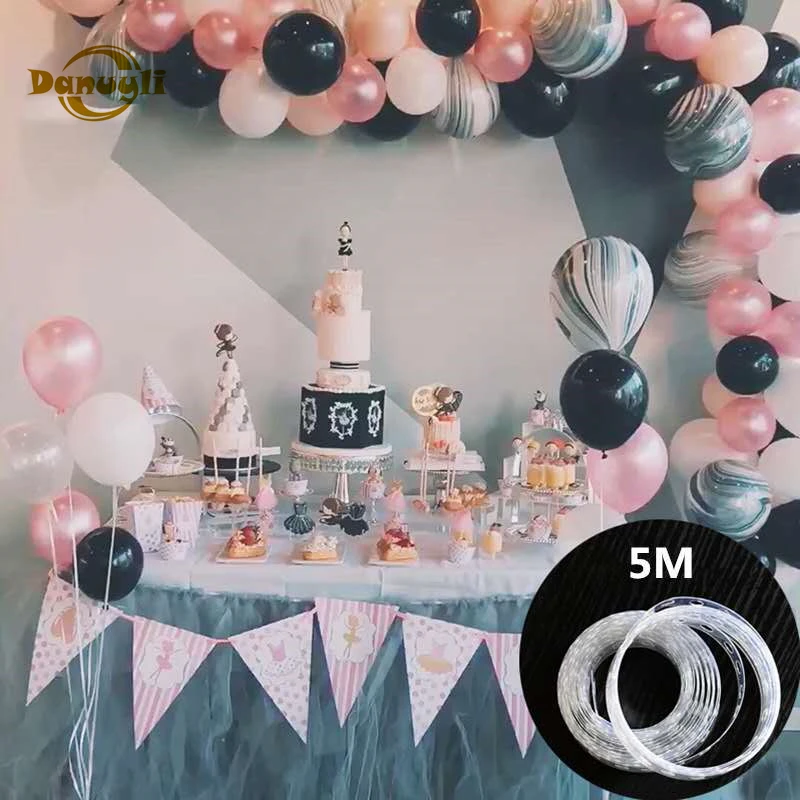 1PC 5m Happy birthday Festival supplies transparent chain helium balloons Wedding PVC arch decoration ballon chain Party
1PC 5m Happy birthday Festival supplies transparent chain helium balloons Wedding PVC arch decoration ballon chain Party