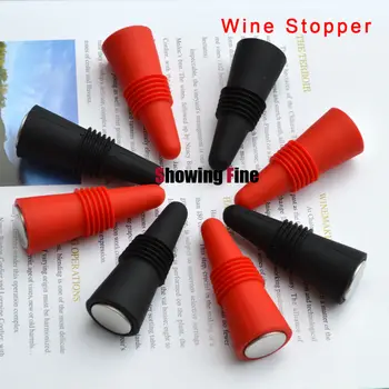 New Arrive Wine Stoppers Silicone Plugs Bottle Stopper with Your Own LOGO as Good Promotions 69pcs/lot
New Arrive Wine Stoppers Silicone Plugs Bottle Stopper with Your Own LOGO as Good Promotions 69pcs/lot