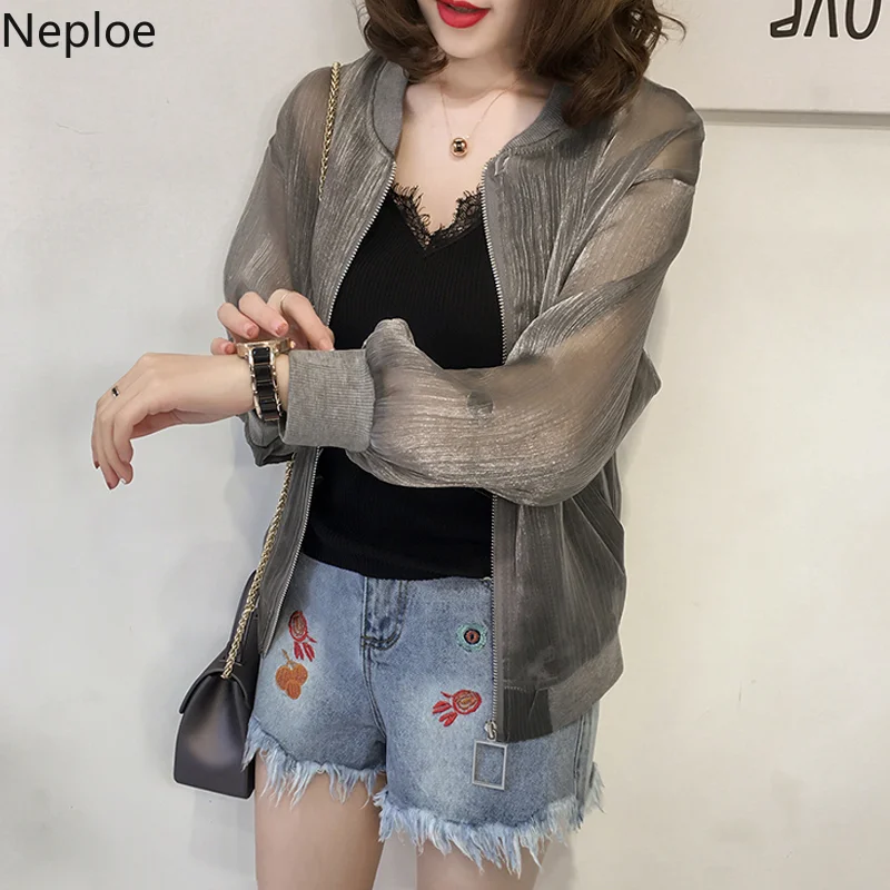 Neploe Plus Size 5XL Jacket Women 2019 Summer Korean Sun Protection Female Coats Long Sleeve Bomber Jackets Loose Outwear 38582
Neploe Plus Size 5XL Jacket Women 2019 Summer Korean Sun Protection Female Coats Long Sleeve Bomber Jackets Loose Outwear 38582