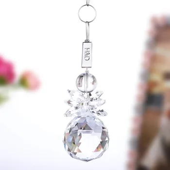 H&D Crystal Ball Snowman Pendant Chandelier Prism Hanging Suncatcher Window Ornament Christmas Decoration Gifts (Clear) 
H&D Crystal Ball Snowman Pendant Chandelier Prism Hanging Suncatcher Window Ornament Christmas Decoration Gifts (Clear)