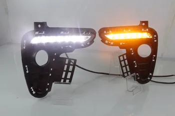 1 Set White Yellow Car light DRL LED Daytime Running Lights fog lamp With Turn Signal Light For Kia Rio K2 2017-2018
1 Set White Yellow Car light DRL LED Daytime Running Lights fog lamp With Turn Signal Light For Kia Rio K2 2017-2018