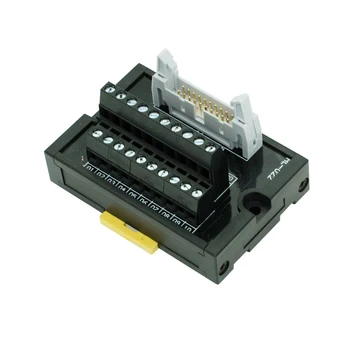 20 bit Terminal block breakout board IDC20 to terminal block PLC relay adapter DIN Rail Mounting
20 bit Terminal block breakout board IDC20 to terminal block PLC relay adapter DIN Rail Mounting
