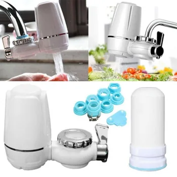 Tap Water Purifier Kitchen Faucet Washable Ceramic Percolator Mini Water Filter Removal ALI88
Tap Water Purifier Kitchen Faucet Washable Ceramic Percolator Mini Water Filter Removal ALI88