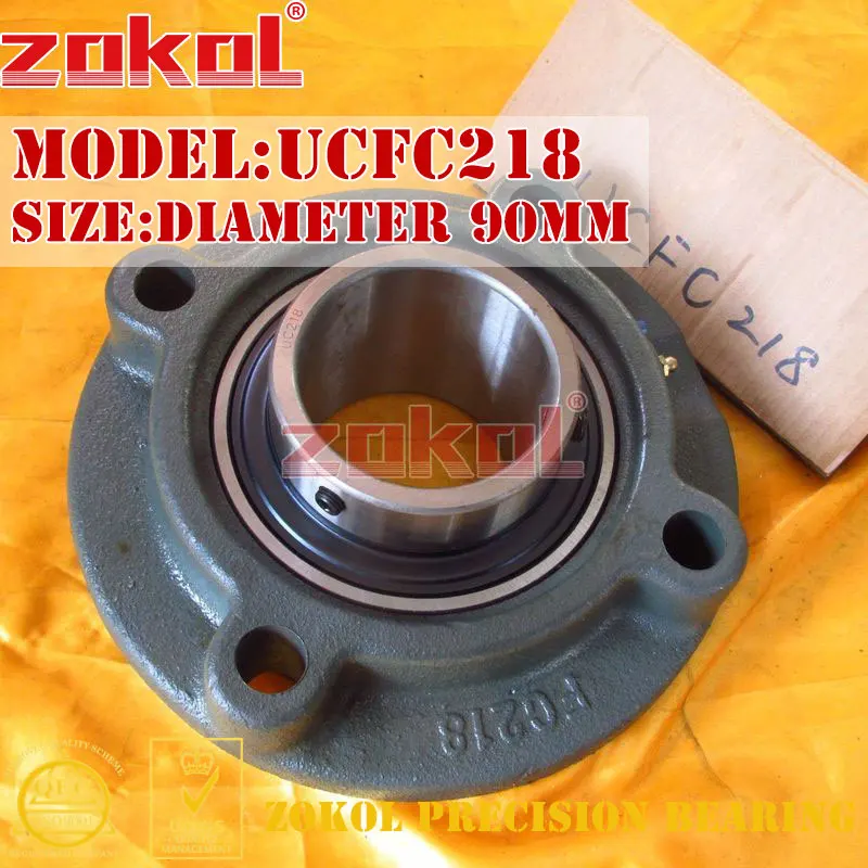 Подшипник zokol фланец патрон подшипников UCFC218 TY90518Y Подушка блок шариковый