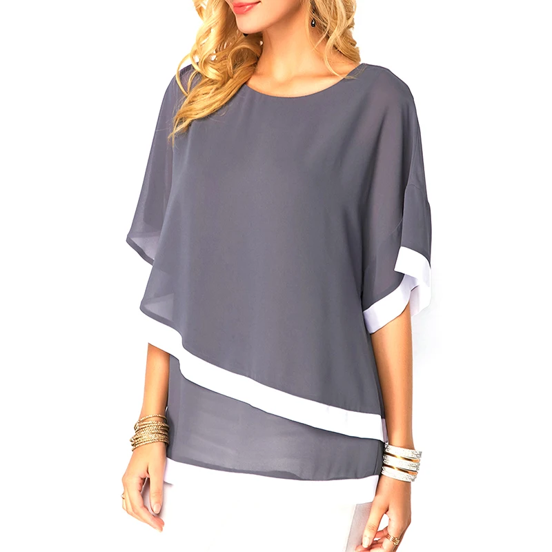Women Blouse 2019 New Chiffon Casual Short Sleeve Women Tops Fashion Female Shirt Blusas Camiseta Mujer Plus Size 5XL
Women Blouse 2019 New Chiffon Casual Short Sleeve Women Tops Fashion Female Shirt Blusas Camiseta Mujer Plus Size 5XL