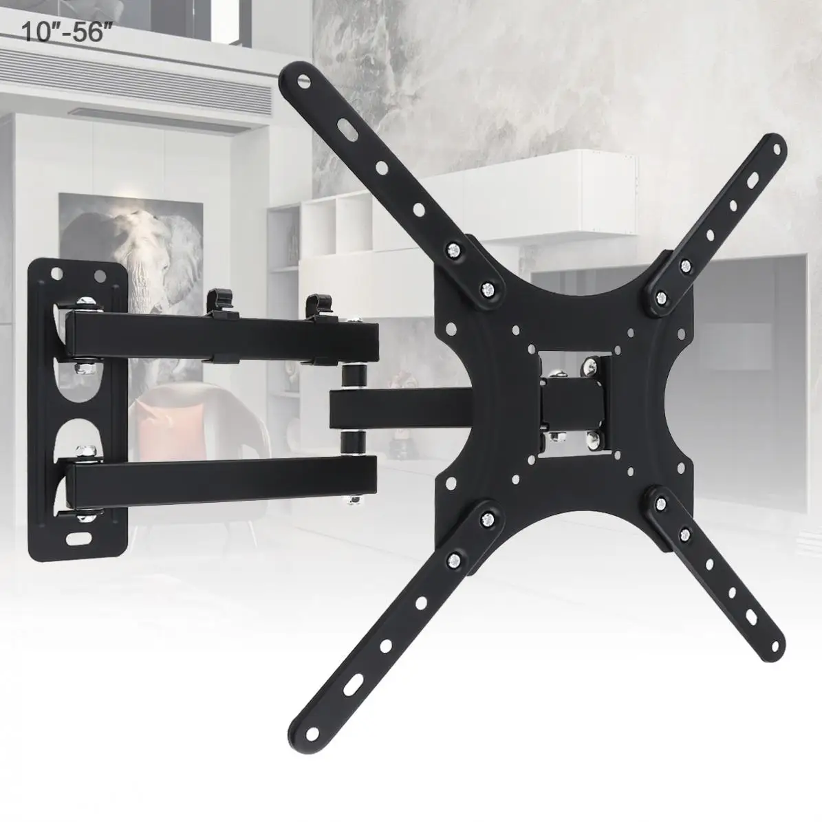 50KG Adjustable TV Wall Mount Bracket Flat Panel TV Frame Support 15 Degrees Tilt for 26 - 56 Inch LCD LED Monitor Flat Pan
50KG Adjustable TV Wall Mount Bracket Flat Panel TV Frame Support 15 Degrees Tilt for 26 - 56 Inch LCD LED Monitor Flat Pan