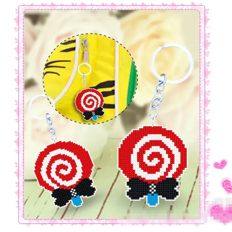 DIY Craft Stich Bead Cross Stitch Key Chain Accessories Stamped Needlework Embroidery Crafts Printed Cross-Stitching Kit Set
DIY Craft Stich Bead Cross Stitch Key Chain Accessories Stamped Needlework Embroidery Crafts Printed Cross-Stitching Kit Set
