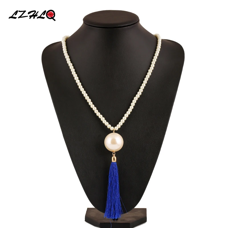 LZHLQ Trendy Long Necklaces Fashion Maxi Pendant Color Tassel Necklace Vintage Women Strand Sweater Chains Jewelry Accessories
LZHLQ Trendy Long Necklaces Fashion Maxi Pendant Color Tassel Necklace Vintage Women Strand Sweater Chains Jewelry Accessories