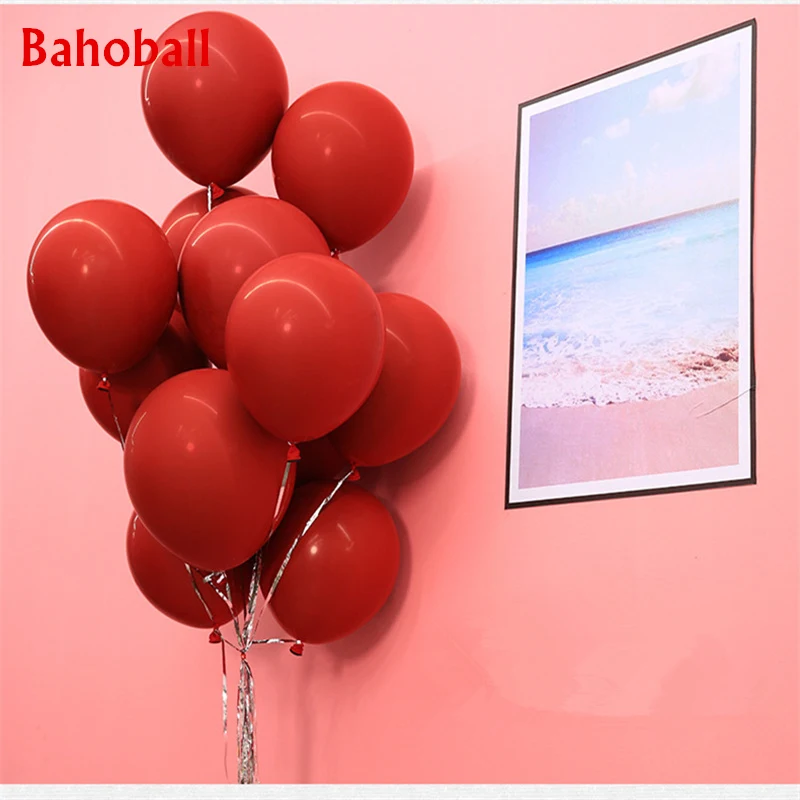 10pcs 12inch Ruby Balloons Confetti Latex Balloons Agate Pink Balloons Wedding hotel Birthday Party decor Helium Ballon Supplies
10pcs 12inch Ruby Balloons Confetti Latex Balloons Agate Pink Balloons Wedding hotel Birthday Party decor Helium Ballon Supplies