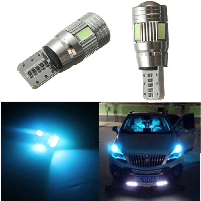 High Quality T10 W5W 194 168 6 LED 5630 SMD Canbus Error Free Car Auto Parking Light Bulb Lamp DC12V Ice Blue
High Quality T10 W5W 194 168 6 LED 5630 SMD Canbus Error Free Car Auto Parking Light Bulb Lamp DC12V Ice Blue