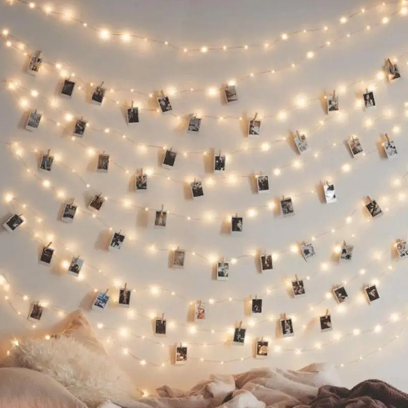 100 LED String Lights Copper Wire Waterproof Night Light Holiday Lighting for Garland Fairy Christmas Tree Wedding Party Decor
100 LED String Lights Copper Wire Waterproof Night Light Holiday Lighting for Garland Fairy Christmas Tree Wedding Party Decor