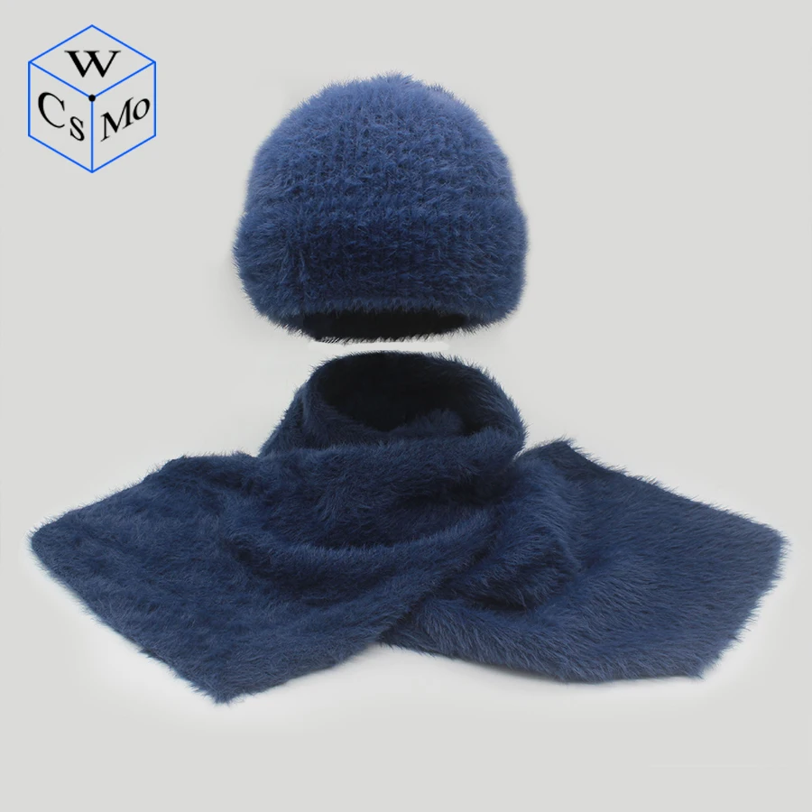 2 Pieces Set New Winter Hat And Scarf For Women Winter Scarf Faux Mink Female Winter Hat Casual Solid Color Hat And Scarves Set
2 Pieces Set New Winter Hat And Scarf For Women Winter Scarf Faux Mink Female Winter Hat Casual Solid Color Hat And Scarves Set