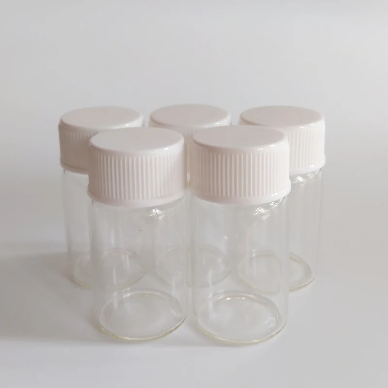 50pcs/lot 7ml White cap wish bottle 22*40mm Sealed glass vials with Plastic lid small liquid bottle Storage bottle
50pcs/lot 7ml White cap wish bottle 22*40mm Sealed glass vials with Plastic lid small liquid bottle Storage bottle