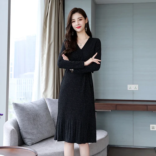 Plus Size 5xl Pure Colour Wild Midi Dress Brief Fashion Sashes Dress Women Temperament Thin Dress Elegant Chic Vestido De Festa
Plus Size 5xl Pure Colour Wild Midi Dress Brief Fashion Sashes Dress Women Temperament Thin Dress Elegant Chic Vestido De Festa