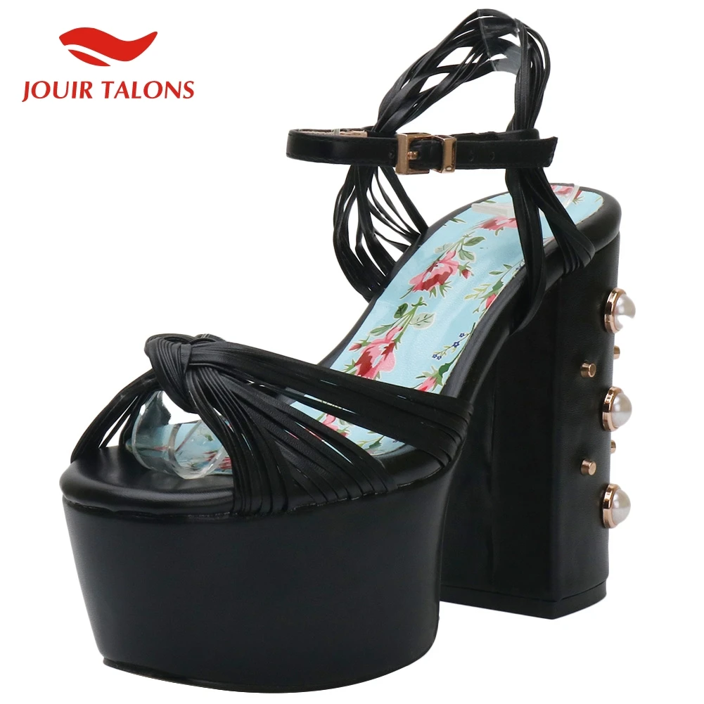 Brand new top quality luxury big size 34-42 sexy platform shoes woman sandals square high heels pearls summer sandal shoes woman
Brand new top quality luxury big size 34-42 sexy platform shoes woman sandals square high heels pearls summer sandal shoes woman