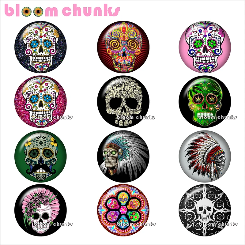 Skull Chief Head Round photo glass cabochon demo flat back Making findings 12mm/18mm/20mm/25mm TL1268
Skull Chief Head Round photo glass cabochon demo flat back Making findings 12mm/18mm/20mm/25mm TL1268