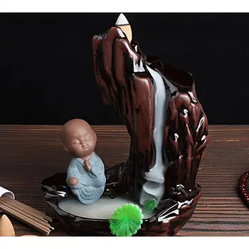 Chinese Lofty Mountains And Flowing Water Incense Burner Lovely Blue Little Monk Incense Holder Ceramic Ornaments Home Office
Chinese Lofty Mountains And Flowing Water Incense Burner Lovely Blue Little Monk Incense Holder Ceramic Ornaments Home Office