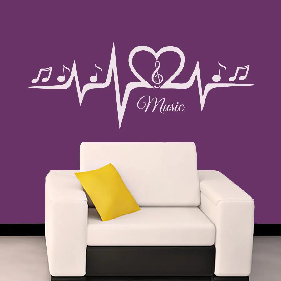 Free Shipping Home Wall Decals Musical Puls Treble Clef Notes Decal Vinyl Sticker Bedroom Art Decoration Mural A-47
Free Shipping Home Wall Decals Musical Puls Treble Clef Notes Decal Vinyl Sticker Bedroom Art Decoration Mural A-47