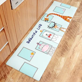 NEW WILLOW cartoon home wear non-slip mats home waterproof and oil-proof strip PVC leather kitchen mat
NEW WILLOW cartoon home wear non-slip mats home waterproof and oil-proof strip PVC leather kitchen mat