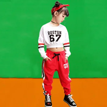 Kids Dance Costume Girls Hip Hop Street Dance Performance Clothing Jazz Stage Rave Clothes Cheerleader Dancing Outfit DC1935
Kids Dance Costume Girls Hip Hop Street Dance Performance Clothing Jazz Stage Rave Clothes Cheerleader Dancing Outfit DC1935