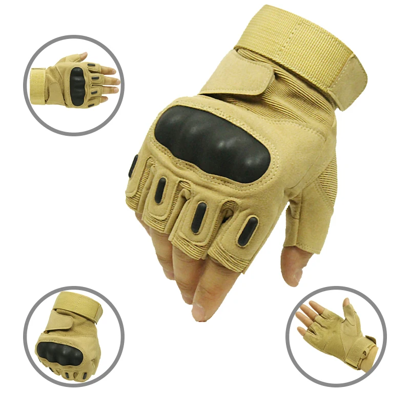 Climbing Gloves Hard Knuckle Half-finger Men's Outdoor Combat Fingerless Gloves Hunting Shooting Airsoft Paintball Cycling
Climbing Gloves Hard Knuckle Half-finger Men's Outdoor Combat Fingerless Gloves Hunting Shooting Airsoft Paintball Cycling
