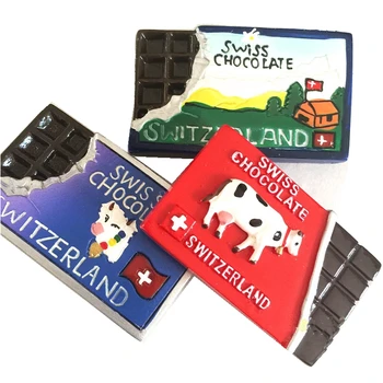 Hot Sale Creative Simulation Of Switzerland Milk Chocolate 3D Fridge Magnets Travel Souvenirs Refrigerator Magnetic Stickers
Hot Sale Creative Simulation Of Switzerland Milk Chocolate 3D Fridge Magnets Travel Souvenirs Refrigerator Magnetic Stickers