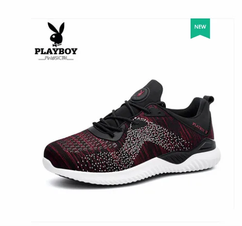 Playboy men's shoes 2018 autumn new Korean version of men's trend sports shoes flying woven flat running shoes
Playboy men's shoes 2018 autumn new Korean version of men's trend sports shoes flying woven flat running shoes