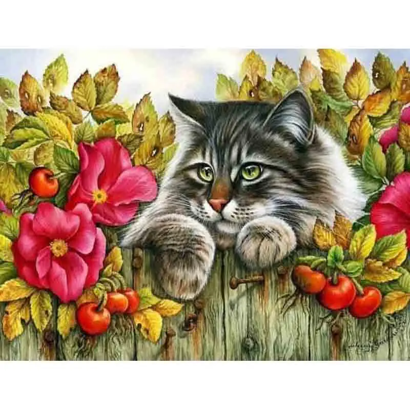 YIKEE Diamond Embroidery Flowers Full Square Mosaic Art Flowers Diamond Painting c070
YIKEE Diamond Embroidery Flowers Full Square Mosaic Art Flowers Diamond Painting c070