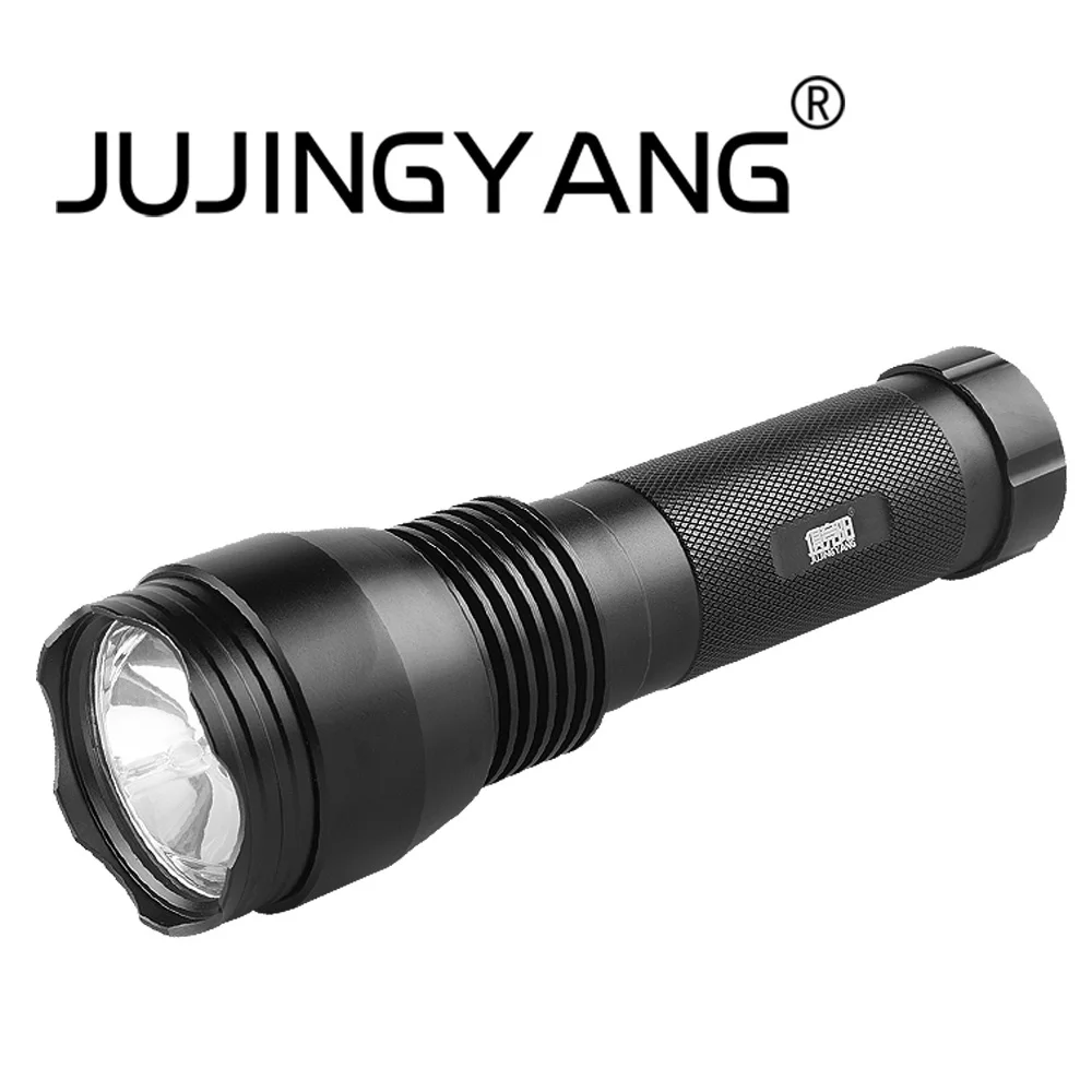 

JUJINGYANG 24W aluminium alloy outdoor night lighting security patrols focusable HID xenon flashlight
