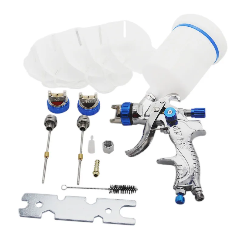 601 Spray Hvlp Spray Gravity Feed Nozzle 1.4Mm 1.7Mm 2.0Mm Auto Car Face Paint Spray
601 Spray Hvlp Spray Gravity Feed Nozzle 1.4Mm 1.7Mm 2.0Mm Auto Car Face Paint Spray