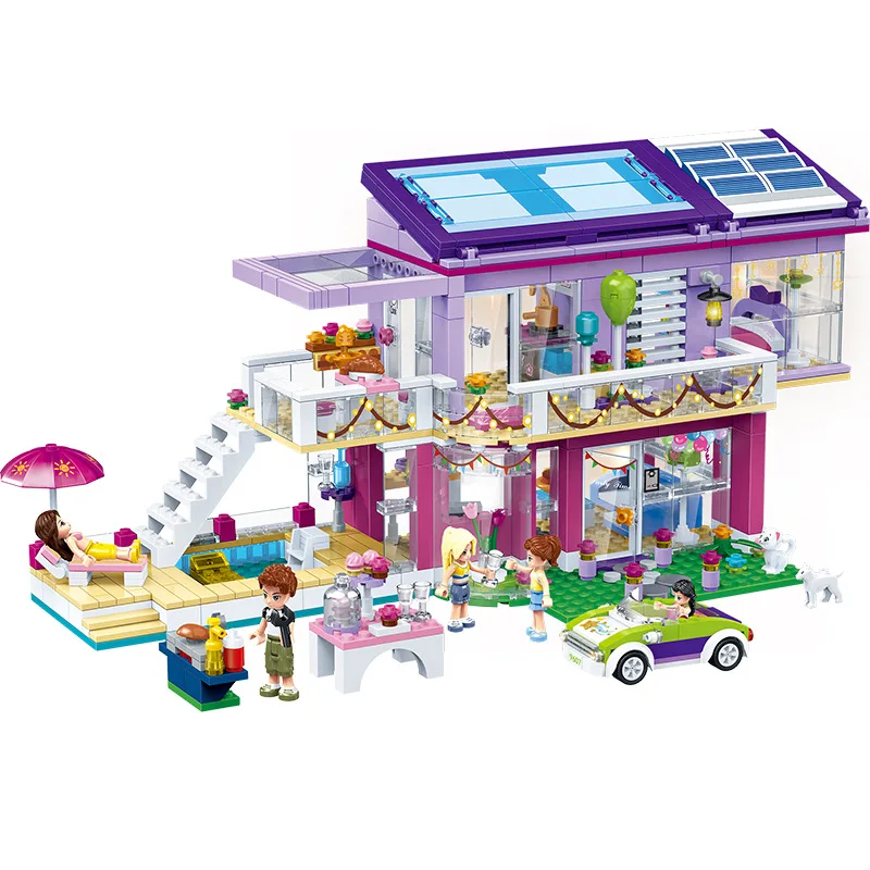 New GUDI City Girls Princess Fashion Party Building Blocks Sets Bricks Pet Dog Model Kids Gift Toys Compatible Friends
New GUDI City Girls Princess Fashion Party Building Blocks Sets Bricks Pet Dog Model Kids Gift Toys Compatible Friends