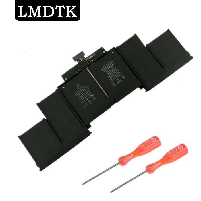 LMDTK New A1618 LAPTOP Battery For 2015 Macbook Pro Retina A1398 15'' 15.4" 11.36V / 99.5WH Rechargeable Battery Wholesales
LMDTK New A1618 LAPTOP Battery For 2015 Macbook Pro Retina A1398 15'' 15.4" 11.36V / 99.5WH Rechargeable Battery Wholesales