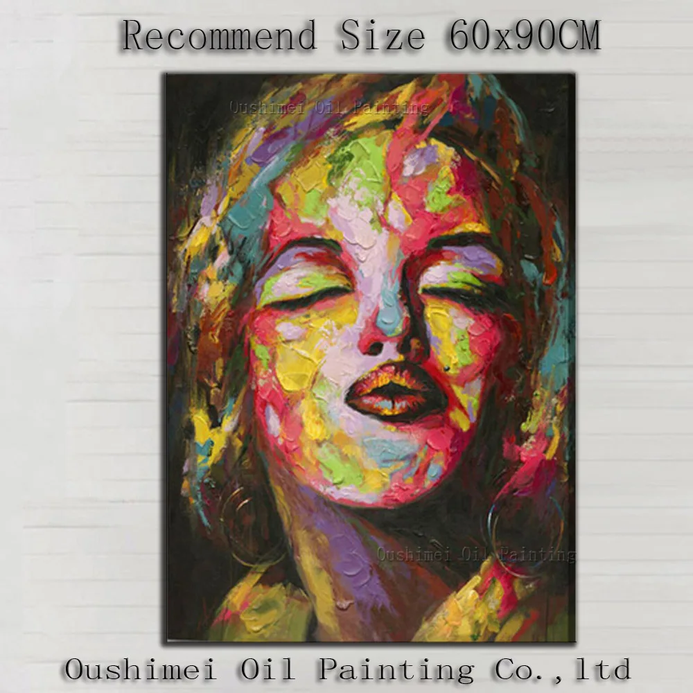 Artist Hand-painted High Quality Modern Impression Marilyn Monroe Kissing Oil Painting On Canvas Knife Monroe Painting Fine Art
Artist Hand-painted High Quality Modern Impression Marilyn Monroe Kissing Oil Painting On Canvas Knife Monroe Painting Fine Art
