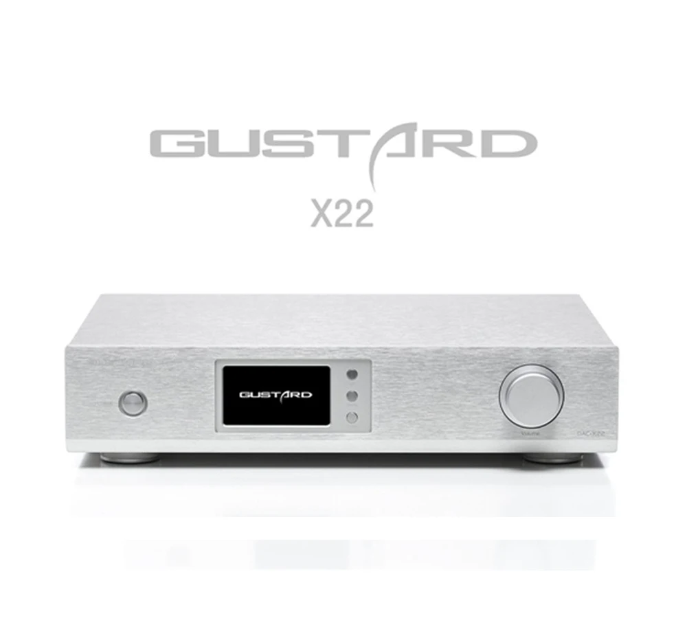 

GUSTARD DAC-X22 Balanced Decoder ES9038PRO I2S XMOS HiFi DAC PCM384K DSD512 DOP Decoder Coaxial Optical (SPDIF) USB Inputs