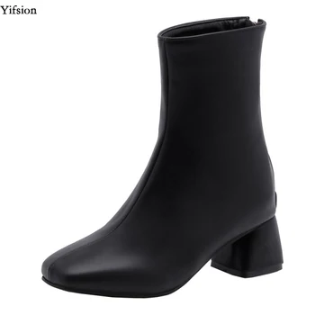 Olomm Women Chelsea Ankle Boots Stylish Square Heels Boots Charm Square Toe Black Red Silver Party Shoes Women US Size 3-20
Olomm Women Chelsea Ankle Boots Stylish Square Heels Boots Charm Square Toe Black Red Silver Party Shoes Women US Size 3-20