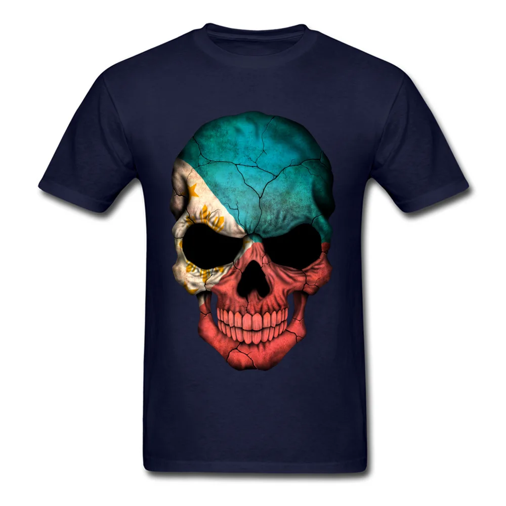 Filipino Flag Skull_navy